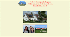 Desktop Screenshot of ferienhaus-losch.de